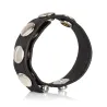 Leather Cock and Ball Strap with 5 Snap Fasteners