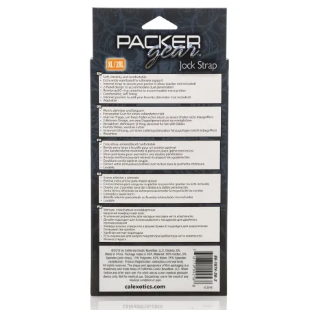 Packer Gear Jock Strap with O-Ring and Bullet Pocket