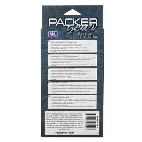 Packer Gear Boxer Harness with Internal Pocket