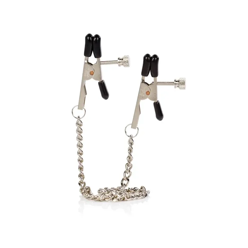 Bull Nose Nipple Clamps with Chain
