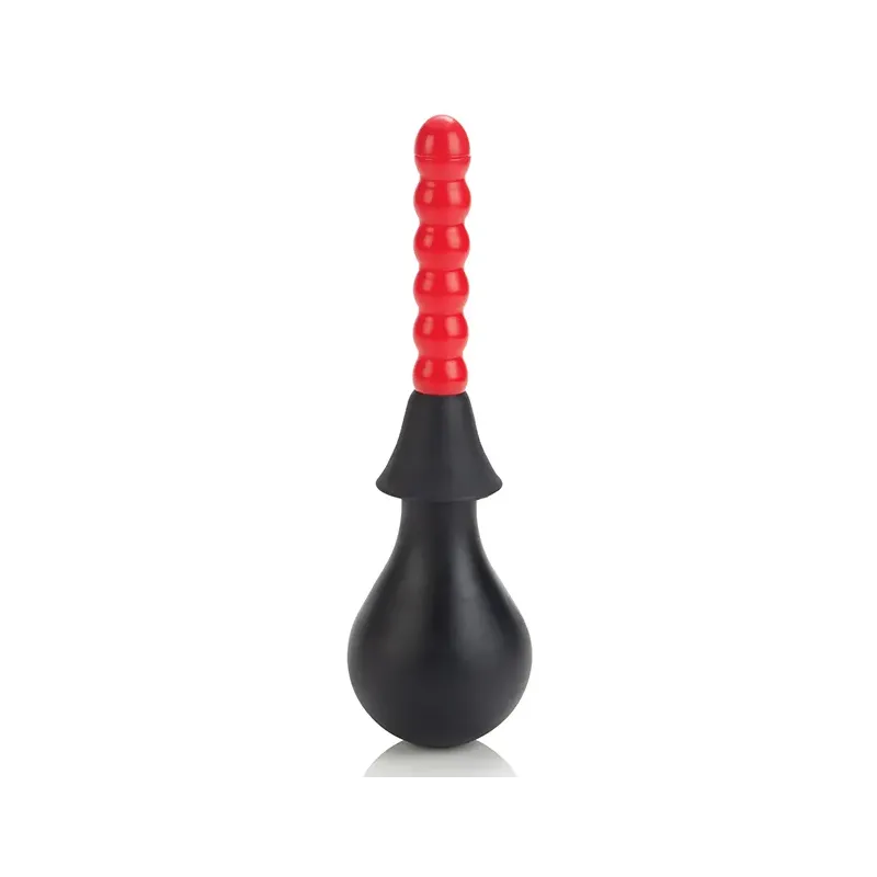 Anal Douche with Dual Attachments and EZ Squeeze Bulb