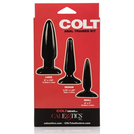 Anal Trainer Kit with Three Graduated Plugs