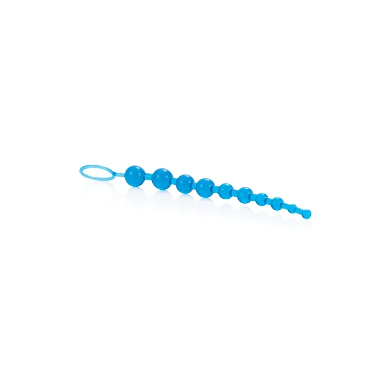 X-10 Graduated Anal Beads in Blue