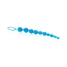 X-10 Graduated Anal Beads in Blue