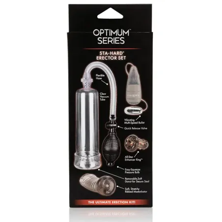 Sta-Hard Erector Set with Pump, Ring, Masturbator and Bullet