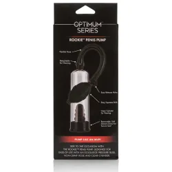 Rookie Vibrating Penis Pump with EZ Squeeze Bulb