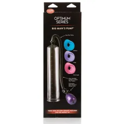 Penis Pump with Three Sized TPE Sleeves