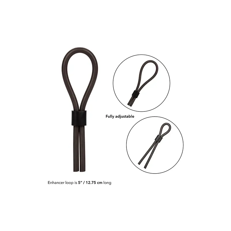 Silicone Stud Lasso Adjustable Cock Ring