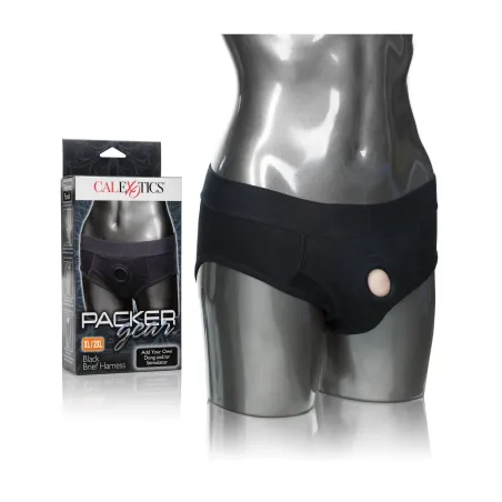 Packer Gear Brief Harness with Bullet Pocket in Black XL/2XL