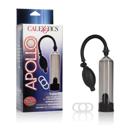 Apollo Penis Pump Trainer Kit with Silicone Enhancer Ring