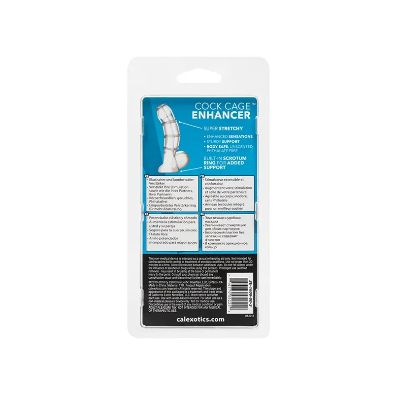 Cock Cage Penis Enhancer with Erection Support