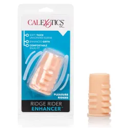 Ridge Rider Vibrating Penis Sleeve with Pleasure Ridges