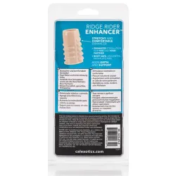 Ridge Rider Vibrating Penis Sleeve with Pleasure Ridges