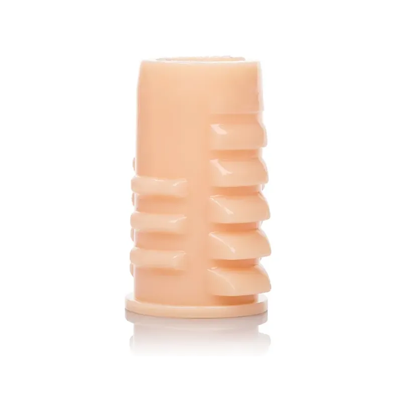 Ridge Rider Vibrating Penis Sleeve with Pleasure Ridges