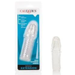 Senso Vibrating Penis Extension Sleeve with Textured Tip