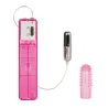 Turbo 8 Accelerator Bullet Vibrator with Tickler Sleeve