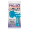 Beaded Vibrating Masturbator with TPR Sleeve