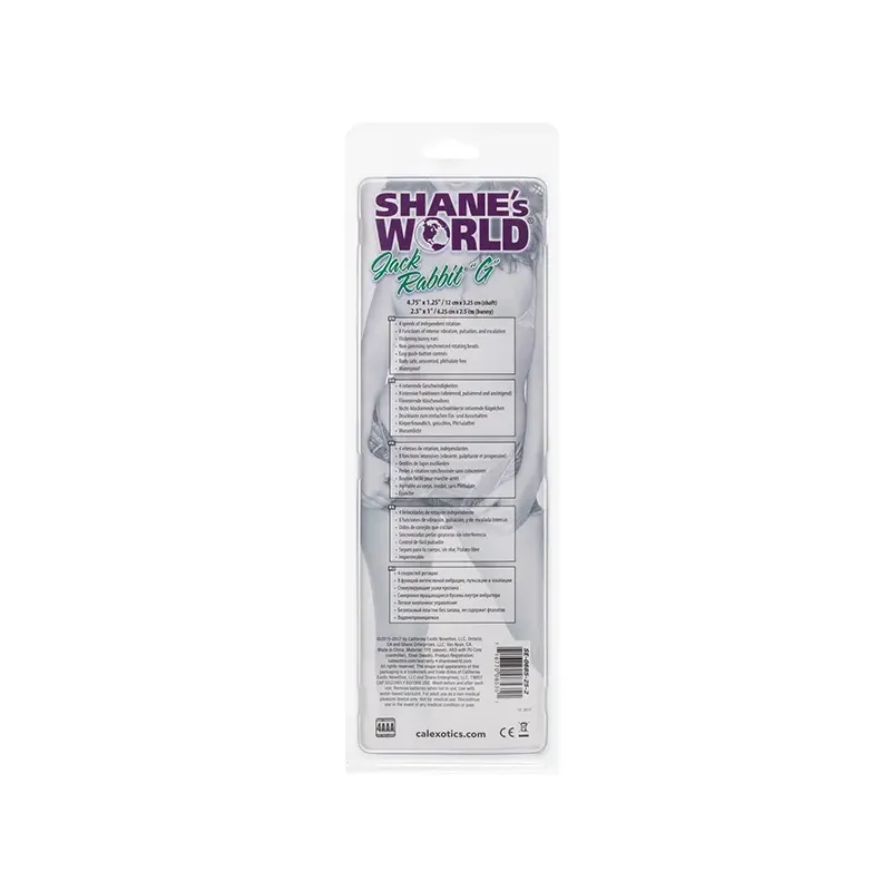 Jack Rabbit G Vibrator with Rotating Beads