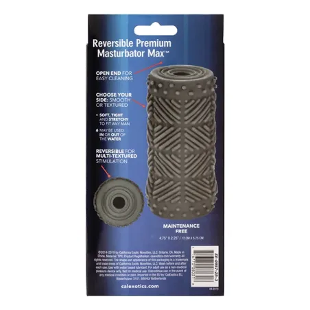 Apollo Max Reversible Masturbator with Textured and Smooth Ends