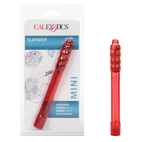 Slender Sensations Pulsating Vibrator in Red