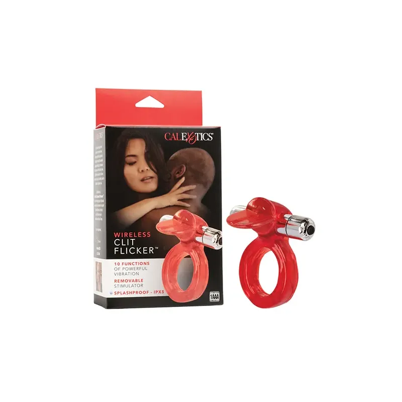 Wireless Clit Flicker Vibrating Couples Ring
