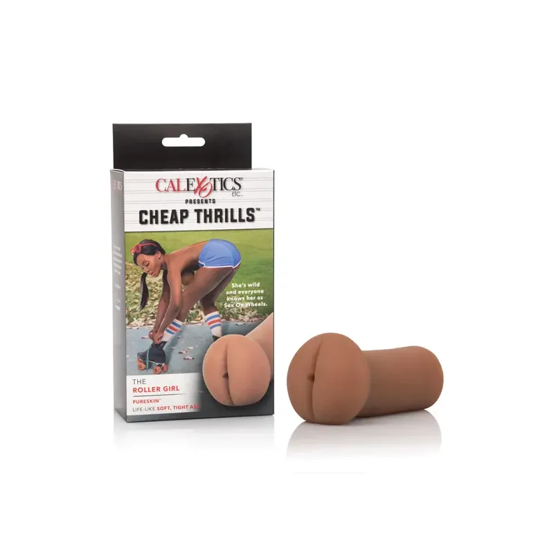 Roller Girl Tight Masturbation Sleeve with Suction Chamber
