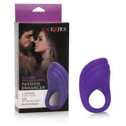 Silicone Vibrating Penis Ring with 7 Functions