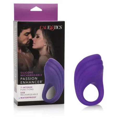 Silicone Vibrating Penis Ring with 7 Functions