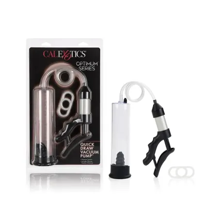 Quick Draw Vacuum Pump with Silicone Erection Enhancer