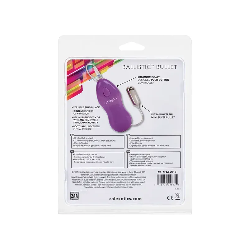 Ballistic Mini Bullet Vibrator with Controller