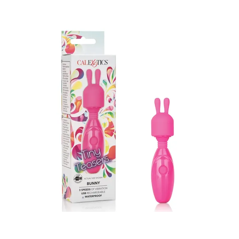 Tiny Teasers Bunny Mini Wand Vibrator