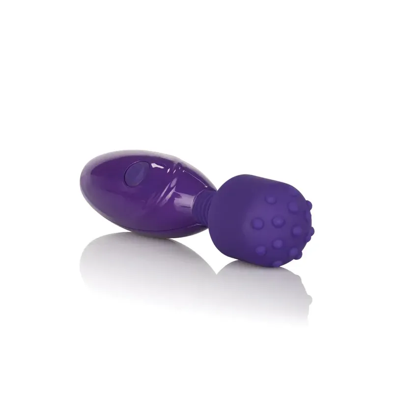 Tiny Teasers Nubby Pulsating Mini Wand Vibrator