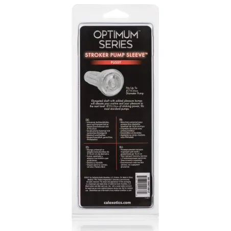 Stroker Pump Sleeve with Beaded Shaft