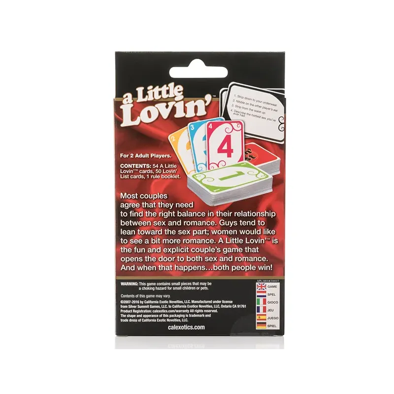A Little Lovin' Couples Card Game