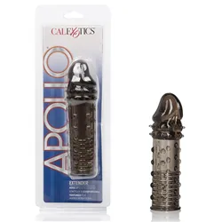 Apollo Penis Extender with Textured Ribbing in Grey