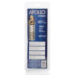 Apollo Penis Extender with Textured Ribbing in Grey
