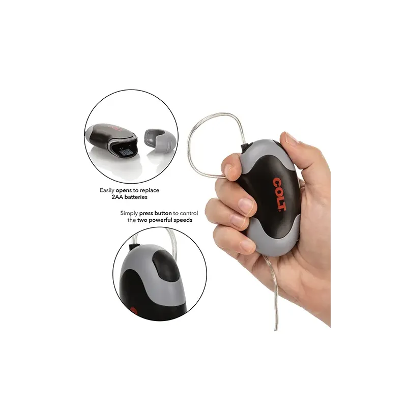 Turbo Bullet Vibrator with Waterproof Power Pack
