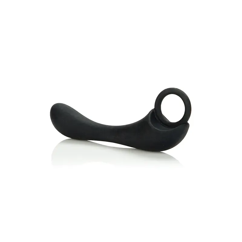 Silicone Prostate Massager with Angled Tip