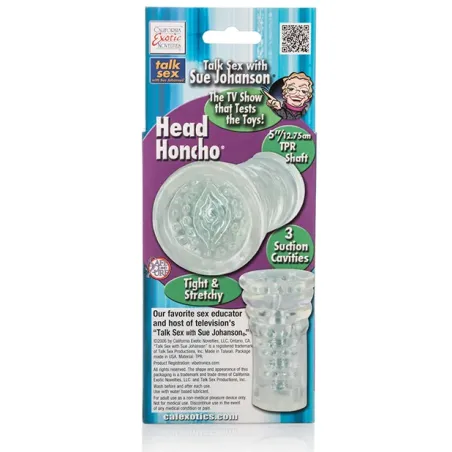 Head Honcho Realistic Stroker with Suction Chambers