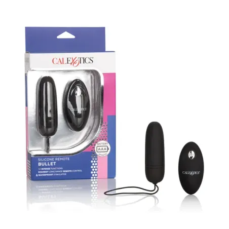 Remote Control Bullet Vibrator with 12 Functions