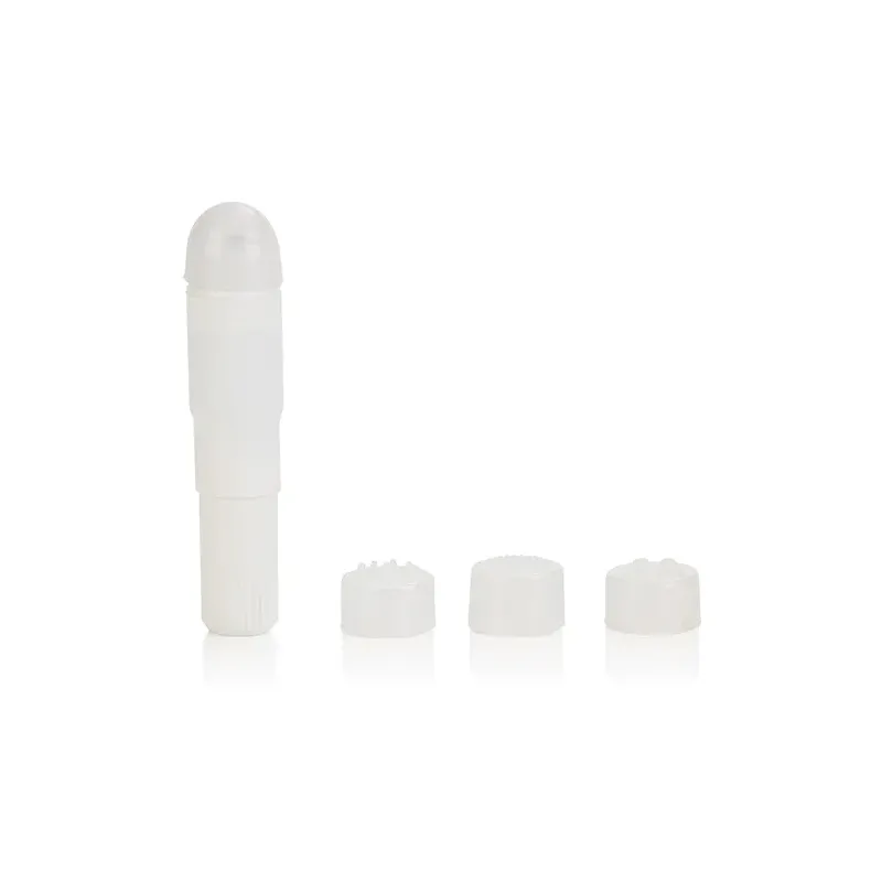 Compact Waterproof Vibrator with Four Tips