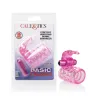 Stretchy Vibrating Bunny Cock Ring with Removable Stimulator