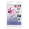Stretchy Vibrating Bunny Cock Ring with Removable Stimulator