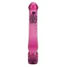 Turbo Glider Textured Vibrator in Red