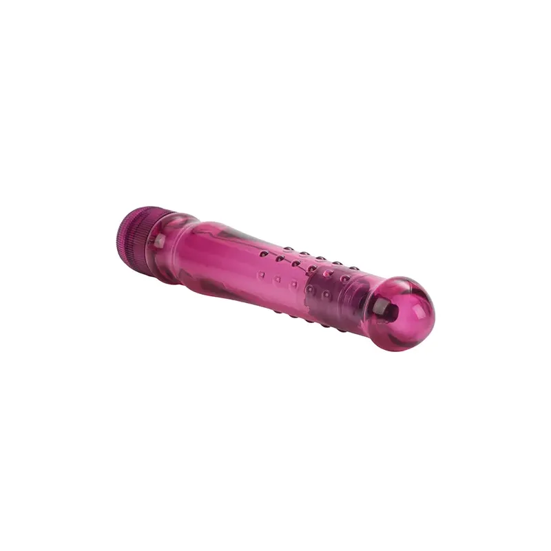 Turbo Glider Textured Vibrator in Red