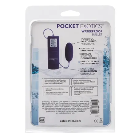 Pocket Bullet Vibrator with 4-Speed Controller