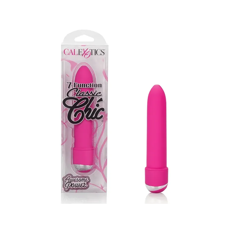 Classic Chic Mini Vibrator with 7 Functions