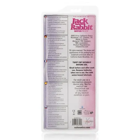Jack Rabbit Advanced G Rabbit Vibrator with Rotating Beads