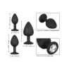 Silicone Gem Butt Plug Training Kit