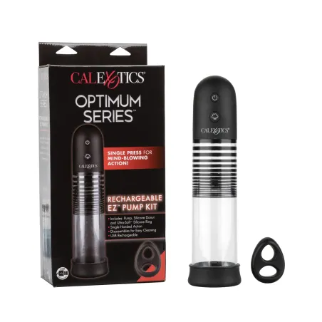 Rechargeable Automatic Penis Pump with Dual Silicone Ring